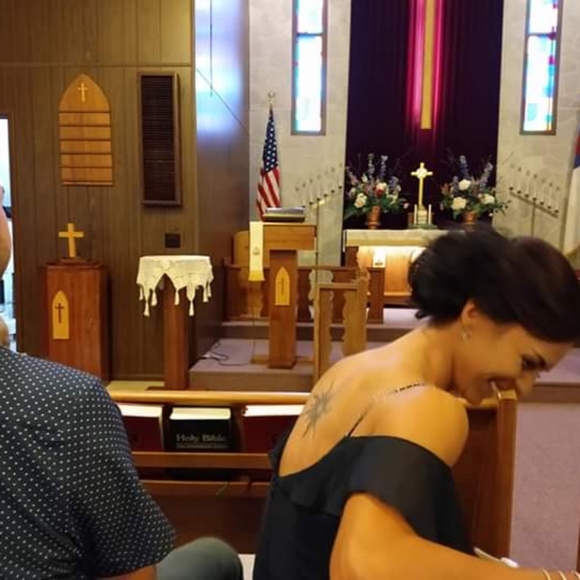 WORN ONCE! Bill Levkoff Navy Bridesmaid Dress - Picture 4 of 8